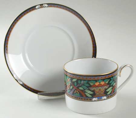 Paradise Tribute Flat Cup & Saucer Set