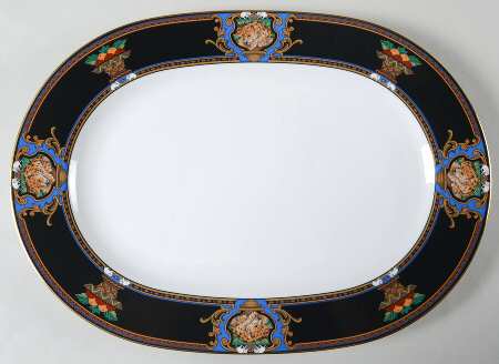 Paradise Tribute 14" Oval Serving Platter