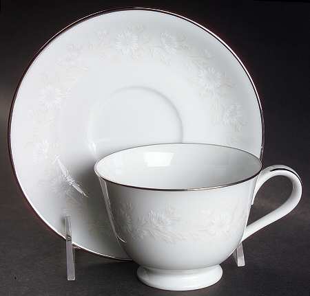 Patrice Footed Cup & Saucer Set