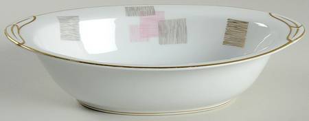 Pauline 10" Oval Vegetable Bowl