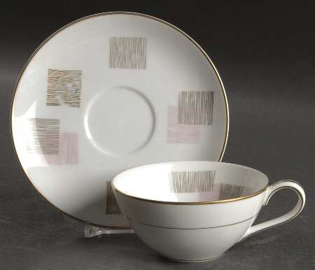Pauline Flat Cup & Saucer Set
