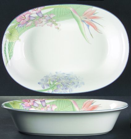 Pacific Winds 10" Oval Vegetable Bowl