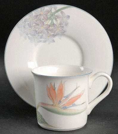 Pacific Winds Flat Cup & Saucer Set
