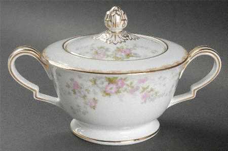 Petite Fleur Sugar Bowl & Lid