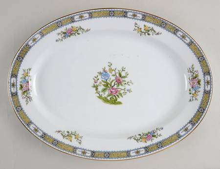 Pekin 13" Oval Serving Platter