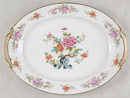 Pekincourt 16" Oval Serving Platter