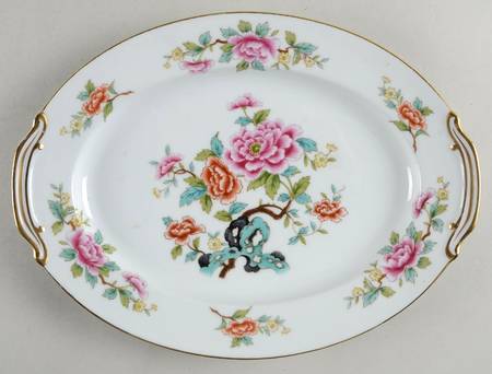 Pekincourt 12" Oval Serving Platter