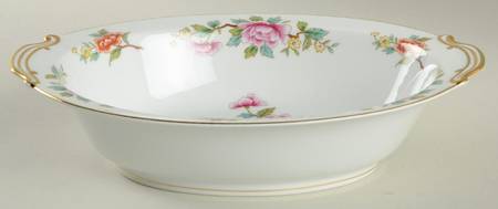 Pekincourt 10" Oval Vegetable Bowl