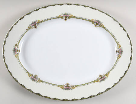 Penelope 17" Oval Serving Platter