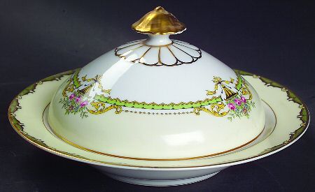 Penelope Round Covered Butter