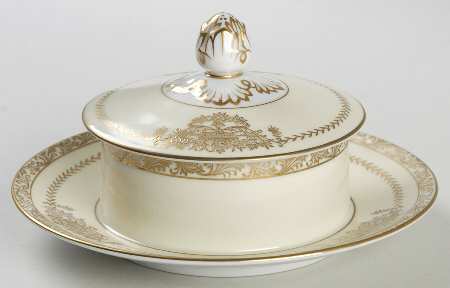 Penelope Round Covered Butter