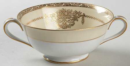 Penelope Footed Cream Soup Bowl