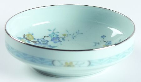 Peonia Blue Fruit/Dessert (Sauce) Bowl