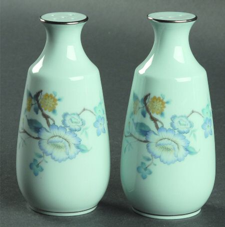 Peonia Blue Salt & Pepper Set