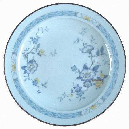 Peonia Blue Bread & Butter Plate