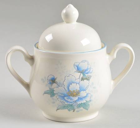 Peonytime Sugar Bowl & Lid