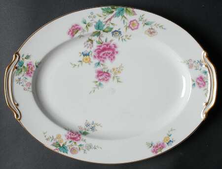 Peony 12" Oval Serving Platter