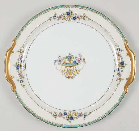 Perdita Handled Cake Plate