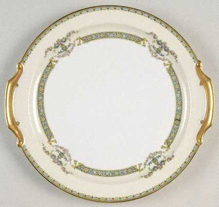 Perseus Handled Cake Plate