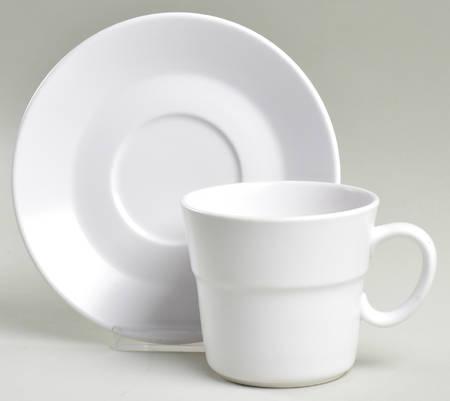 Flat Cup & Saucer Set