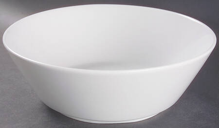 Pearl White (Coupe Shape) 8" Round Vegetable Bowl by Noritake