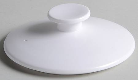 Pearl White (Coupe Shape) Lid for Fondue Pot