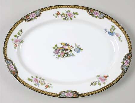 Pheasant 10" Oval Serving Platter