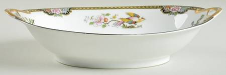 Pheasant 9" Oval Vegetable Bowl