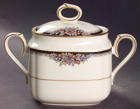 Philharmonic Sugar Bowl & Lid