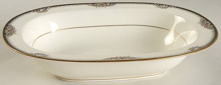 Philharmonic 10" Oval Vegetable Bowl