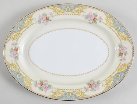 Phoebe 11" Oval Serving Platter