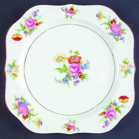 Phyllis Square Salad Plate