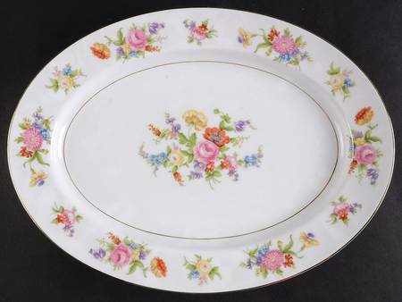 Phyllis 13" Oval Serving Platter
