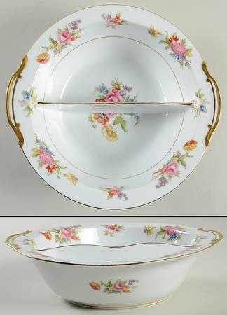 Phyllis Round Divided Vegetable Bowl