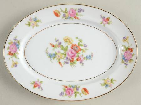 Phyllis 10" Oval Serving Platter