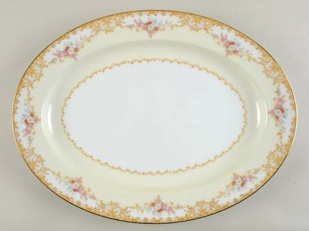 Picardy 16" Oval Serving Platter
