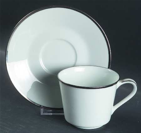 Pilgrim Flat Cup & Saucer Set