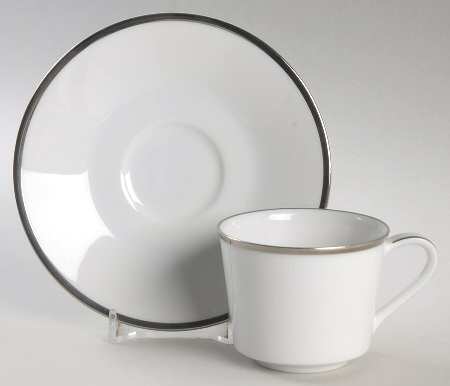 Pilgrim Flat Demitasse Cup & Saucer Set