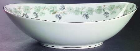 Pinetta 10" Oval Vegetable Bowl