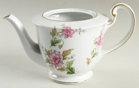 Pink Poppy Teapot No Lid