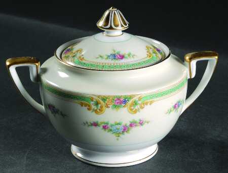 Plaza Sugar Bowl & Lid