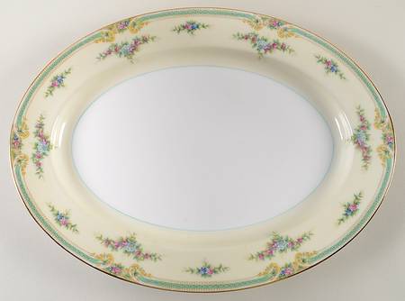 Plaza 13" Oval Serving Platter