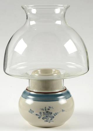 Pleasure Hurricane Lamp & Globe by Noritake