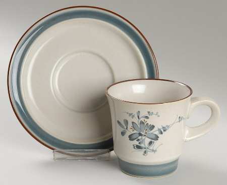 Pleasure Flat Cup & Saucer Set by Noritake