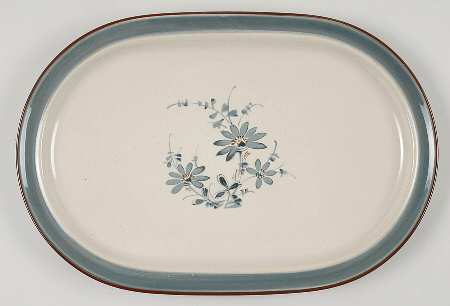 Pleasure 14" Oval Serving Platter by Noritake