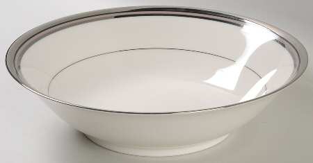 Platinum Lights 9" Round Vegetable Bowl
