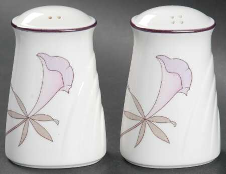 Plum Orchid Salt & Pepper Set