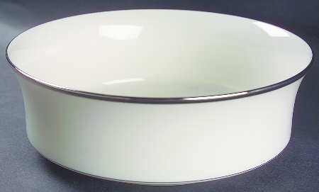 Platinum Serenade 8" Salad Serving Bowl