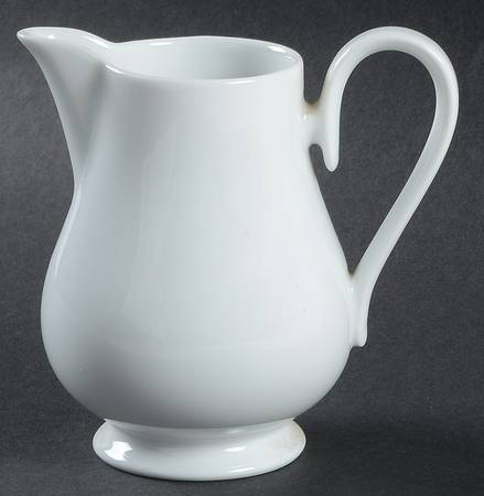 Plain White Creamer