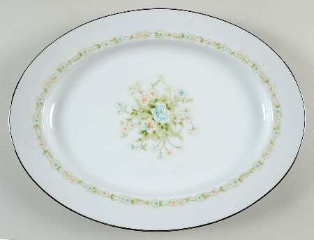 Poetry 13" Oval Serving Platter